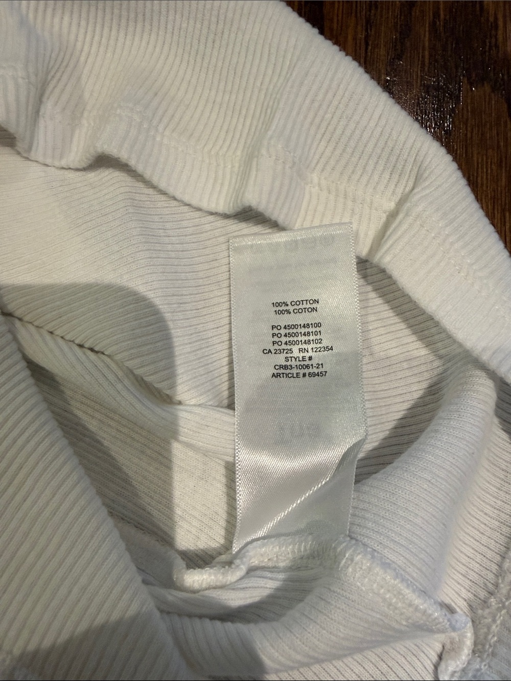 TNA Ribbed Cropped T-shirt - Picture 8 of 8